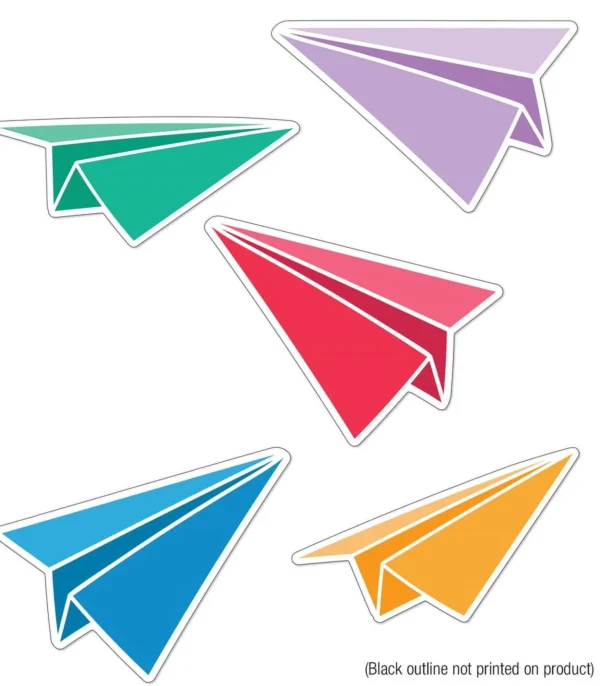 PAPER AIRPLANES CUT OUTS