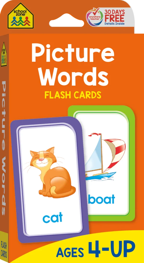 Picture Words Flash Cards
