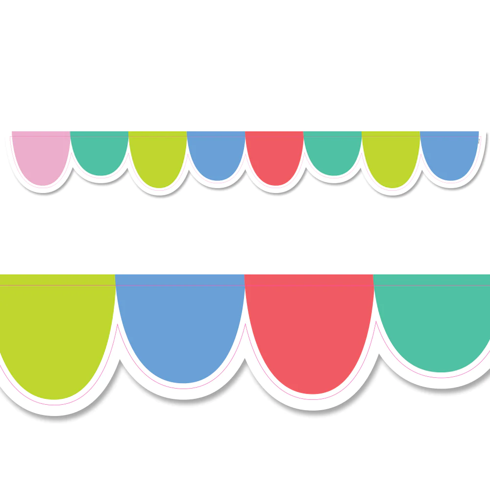 Rainbow Drops Border