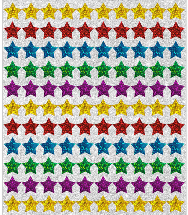Dazzle Stars, Multicolor Chart Seals
