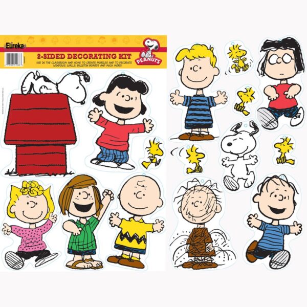 PENUTS CLASSIC CHARACTERS 2 SIDE DECO KIT