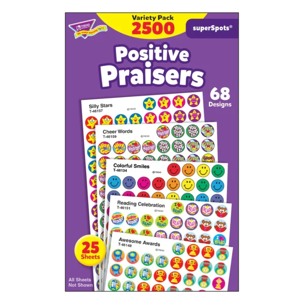 Positive Praisers superSpots Stickers