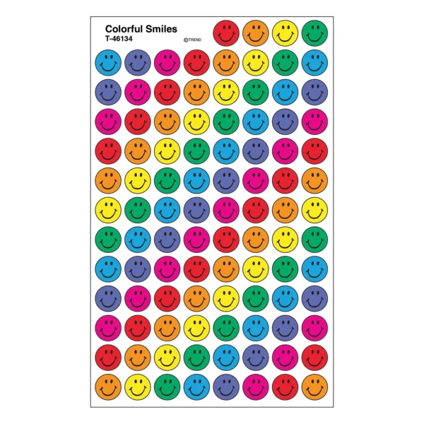 Colorful Smiles Stickers