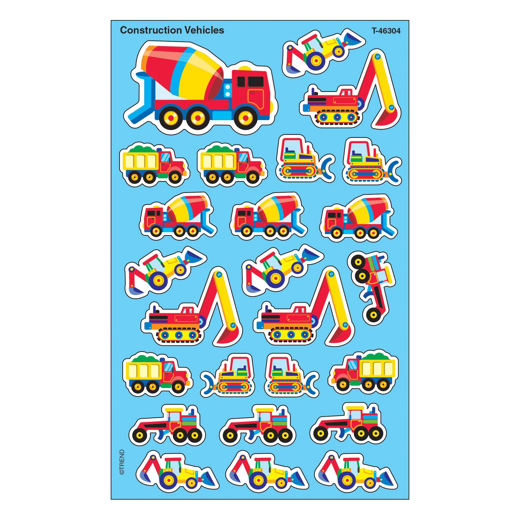 Construction Vehicles superShapes Sticker