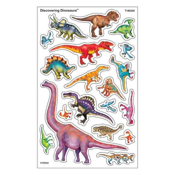 Discovering Dinosaur superShapes Stickers