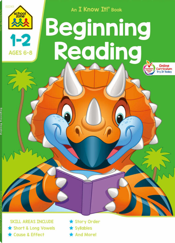 BEGINNING READING GRADES 1-2 WORKBOOK