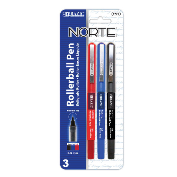 NORTE NEEDLE TIP ROLLER BALL PEN