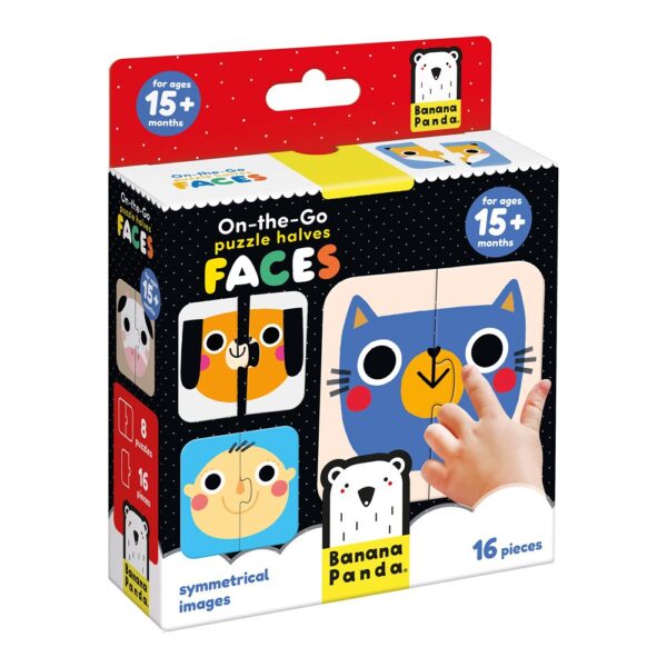 ON-THE -GO PUZZLES HALVES FACES