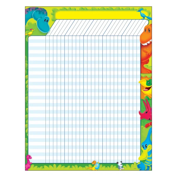 Dino-Mite Pals Incentive Chart