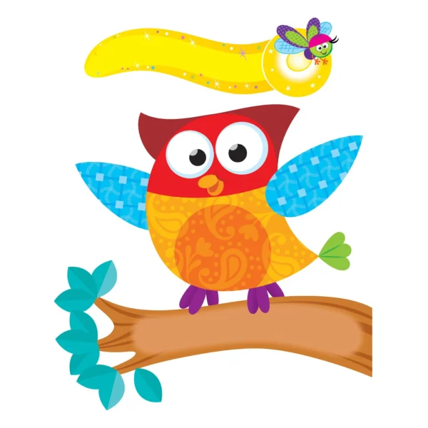 Owl-Stars Mini Bulletin Board Set