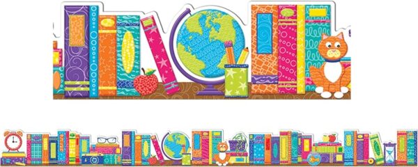 Color My World Books Extra Wide Die Cut