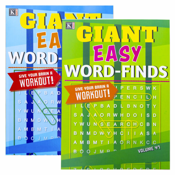 KAPPA GIANT EASY WORD FINDS