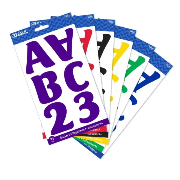 ALPHABET & NUMBER 2 CLASIC COLOR