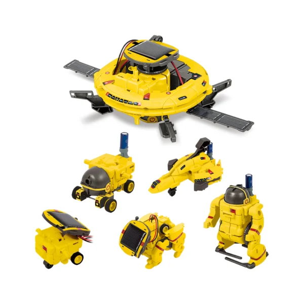6 EM 1 STEM KIDS SOLAR POWERED UFO ROBOT SCIENCE