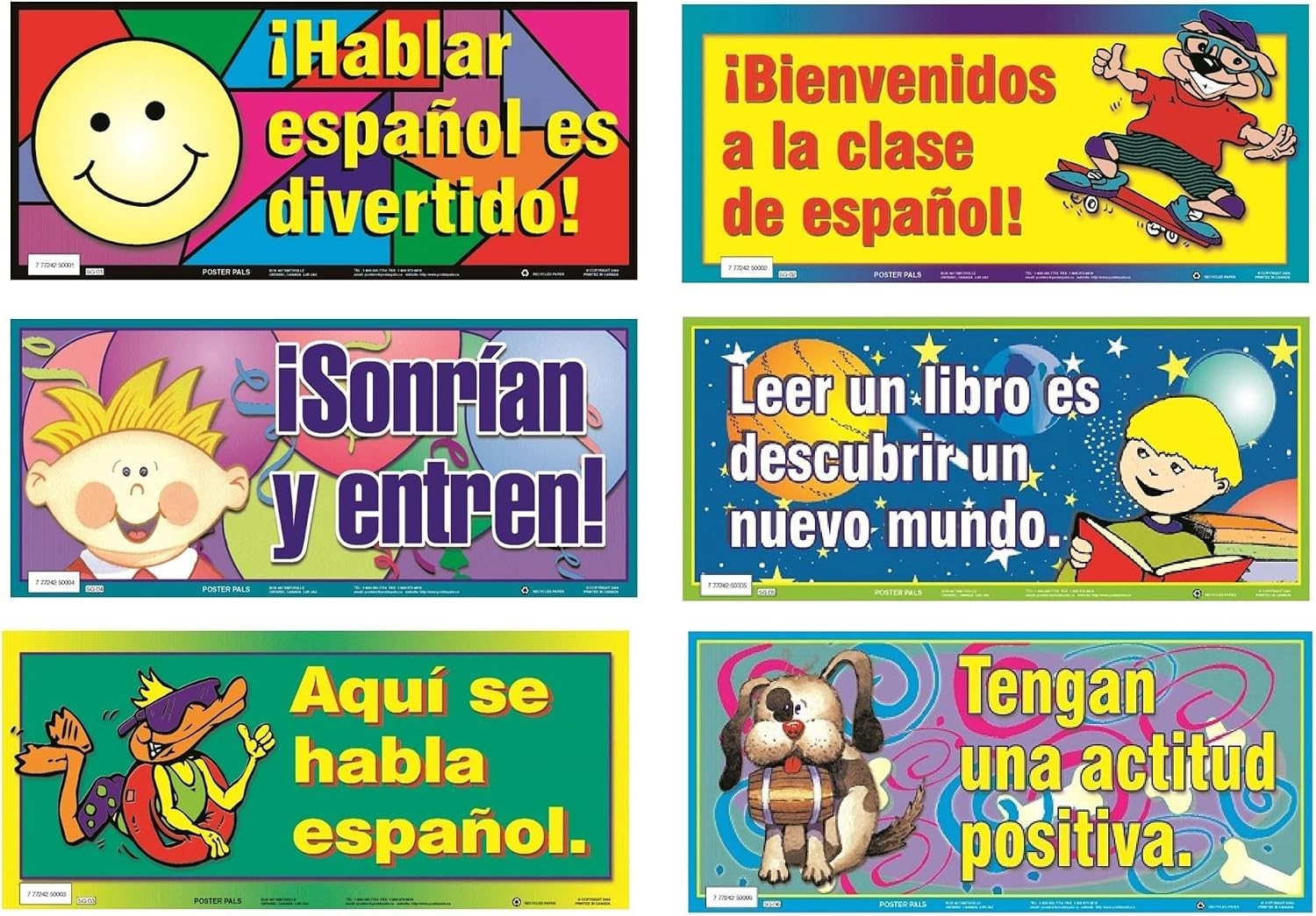 VARIETY POSTER SET SPANISH