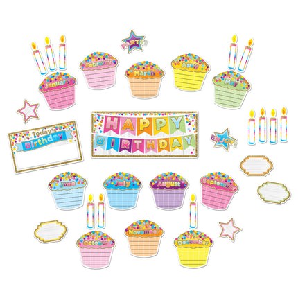 BIRTHDY CONFETTI DESIGN MINI BULLETIN